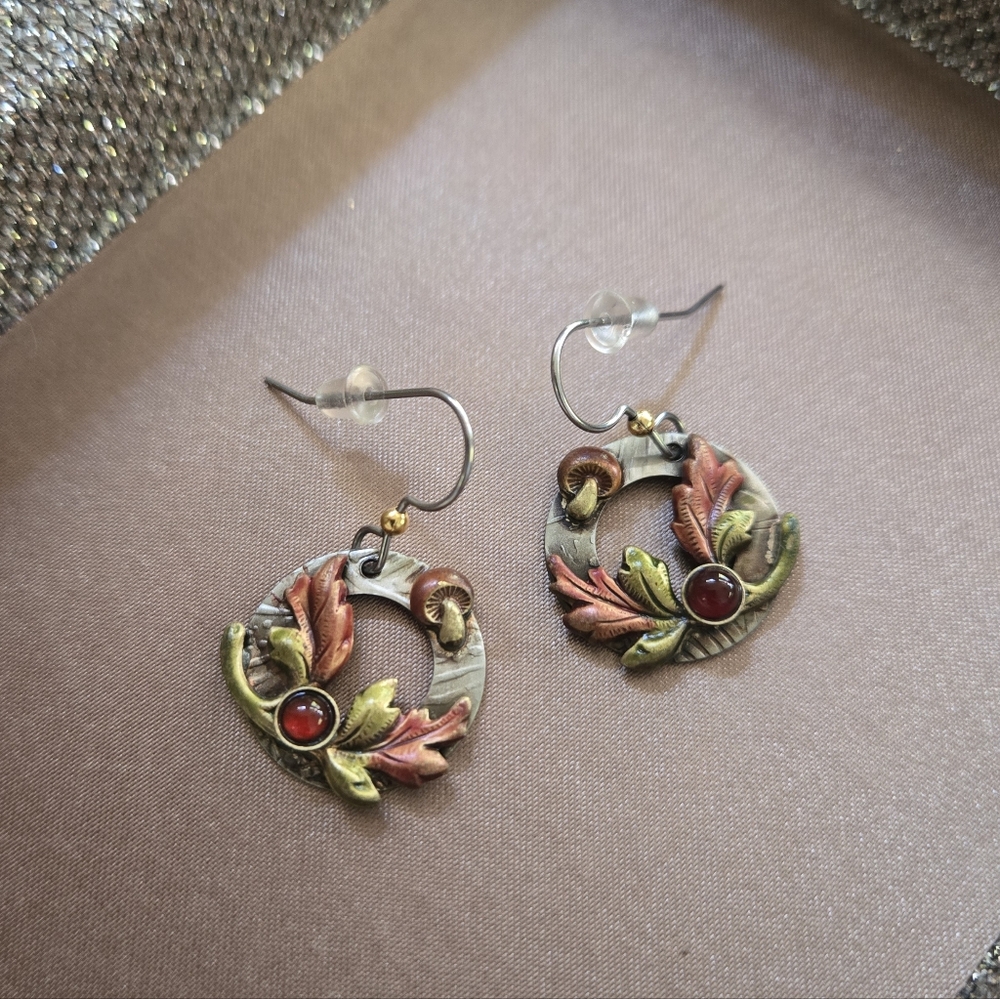Fall Autumn Leaf Earrings
